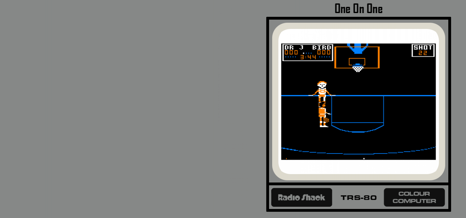 One-on-One — box-texture (SS)