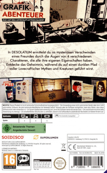 Desolatium — box-2D-back (DE)
