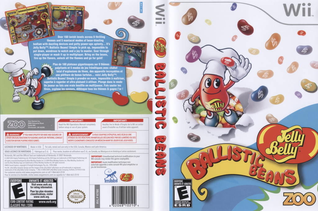 Jelly Belly - Ballistic Beans! — box-texture (US)