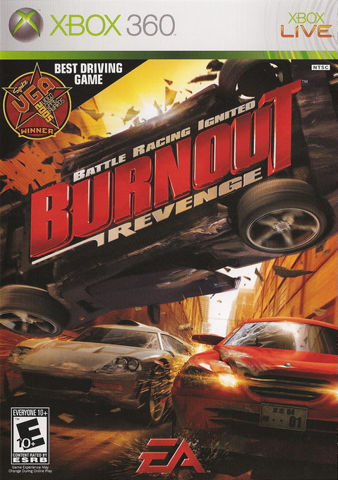 Burnout Revenge box art