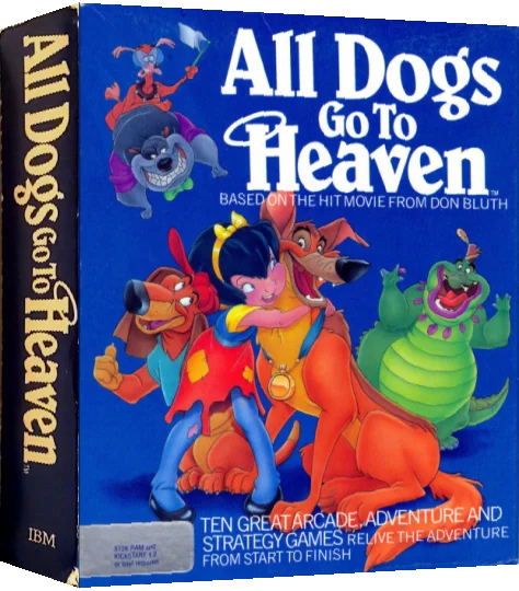 All Dogs Go To Heaven — box-3D (US)