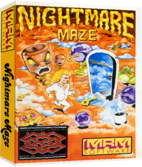 Nightmare Maze — box-3D (EU)