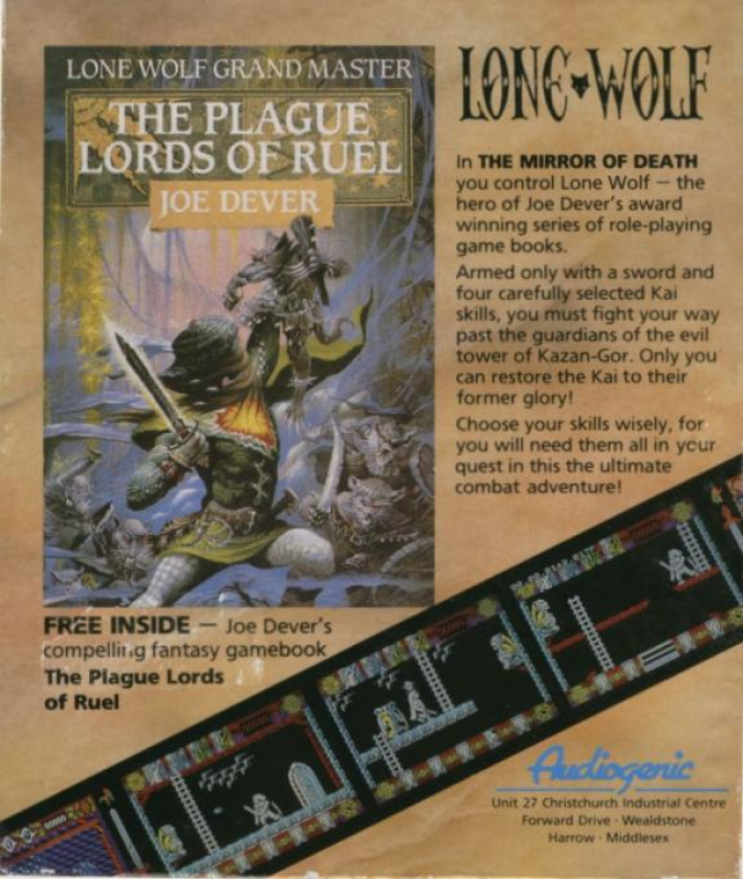 Lone Wolf - The Mirror Of Death — box-2D-back (EU)