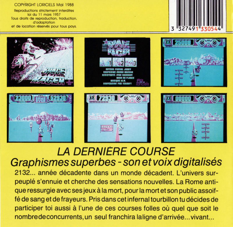 Space Racer — box-2D-back (FR)