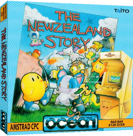 New Zealand Story, The — box-3D (EU)