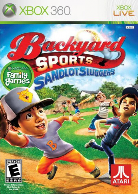 Backyard Sports - Sandlot Sluggers box art
