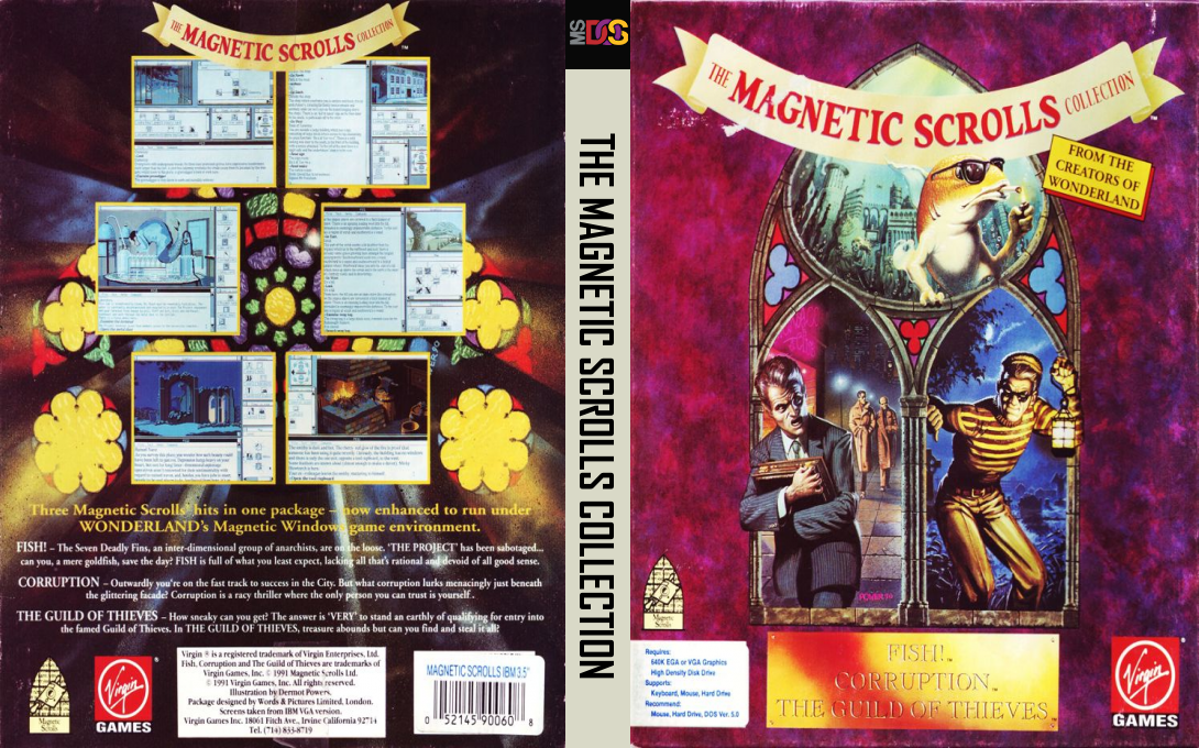 Magnetic Scrolls Collection, The — box-texture (US)