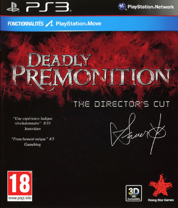 Deadly Premonition - The Director's Cut — box-2D (FR)