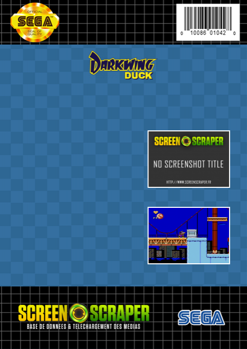 Darkwing Duck — box-2D-back (SS)
