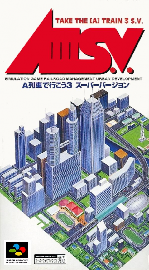 A3 S.v. - A Ressha De Ikou 3 - Super Version box art