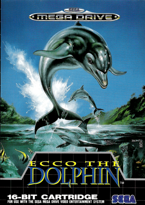 Ecco The Dolphin — box-2D (EU)