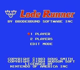 Lode Runner — sstitle (WOR)