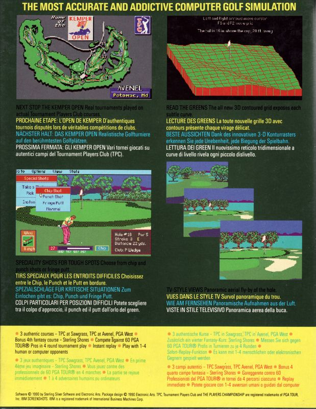 Pga Tour Golf — box-2D-back (EU)