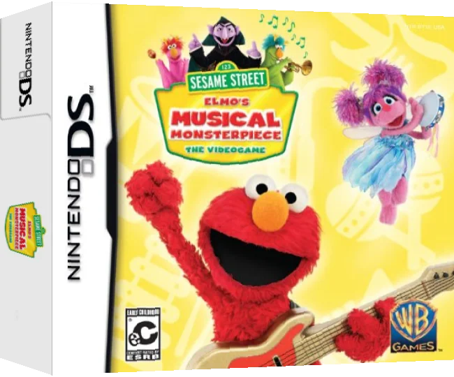 Sesame Street - Elmo's Musical Monsterpiece — box-3D (US)