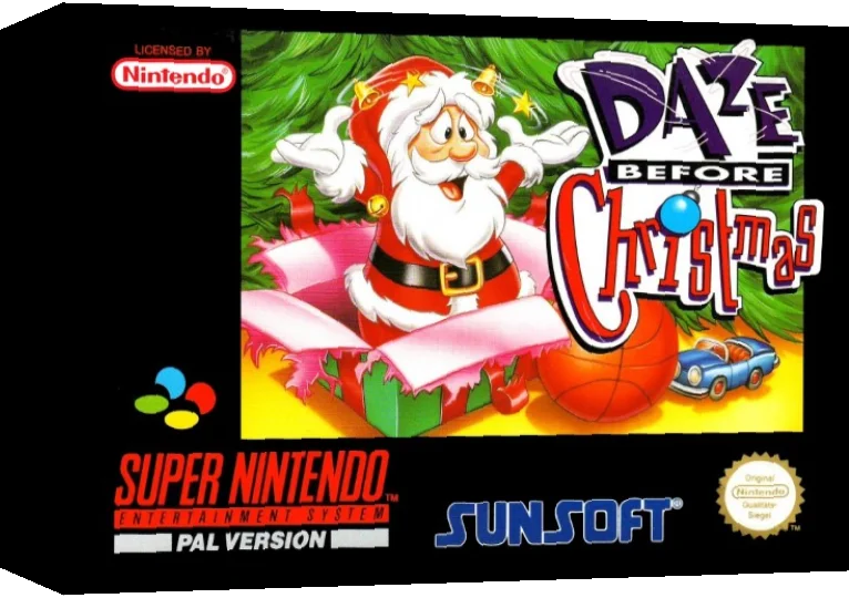 Daze Before Christmas — box-3D (EU)