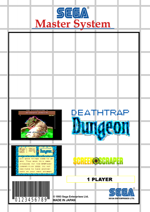 Deathtrap Dungeon — box-2D-back (SS)