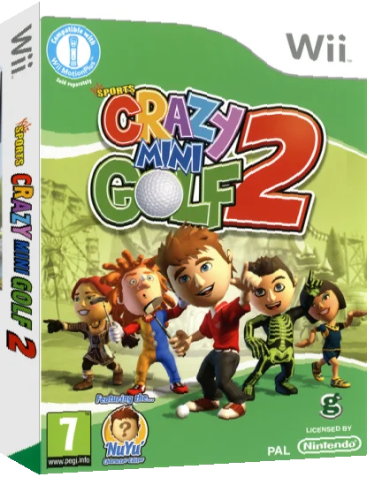 Kidz Sports Crazy Mini Golf 2 — box-3D (EU)
