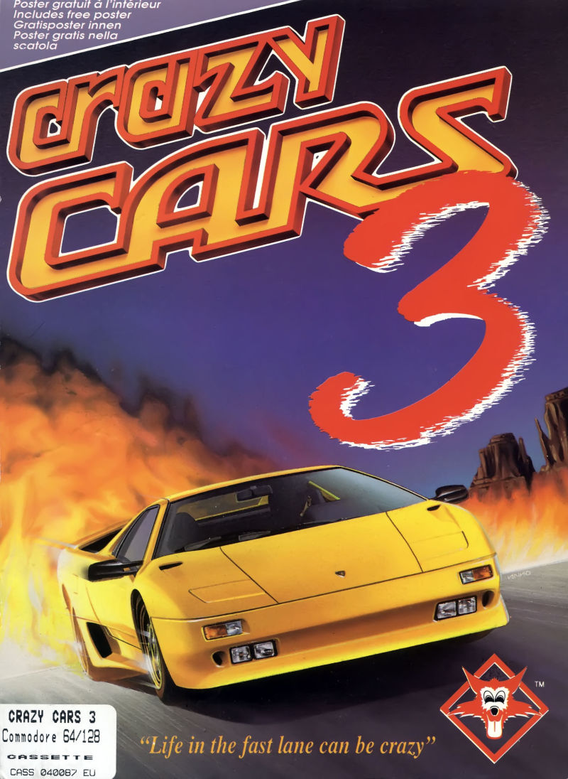 Crazy Cars 3 box art