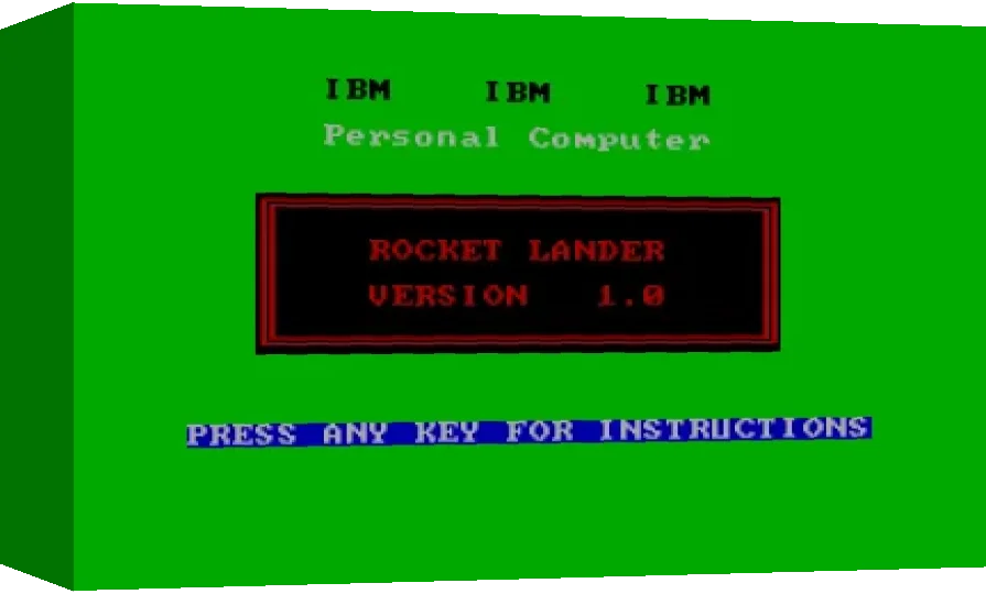 Rocket Lander — box-3D (WOR)