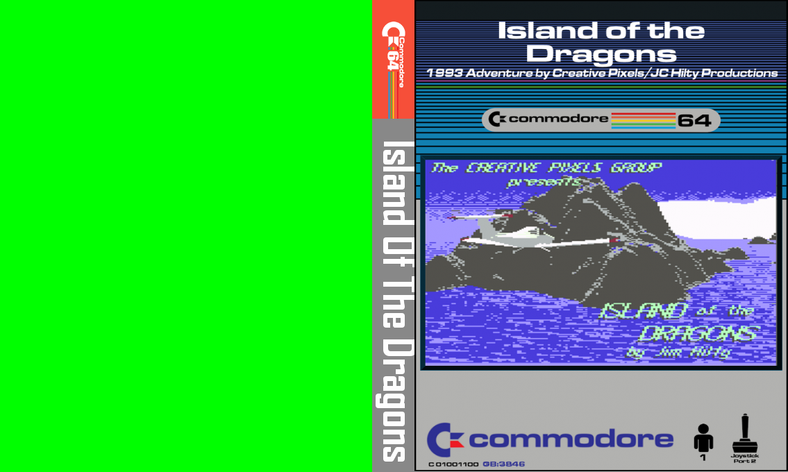 Island of the Dragons — box-texture (CUS)