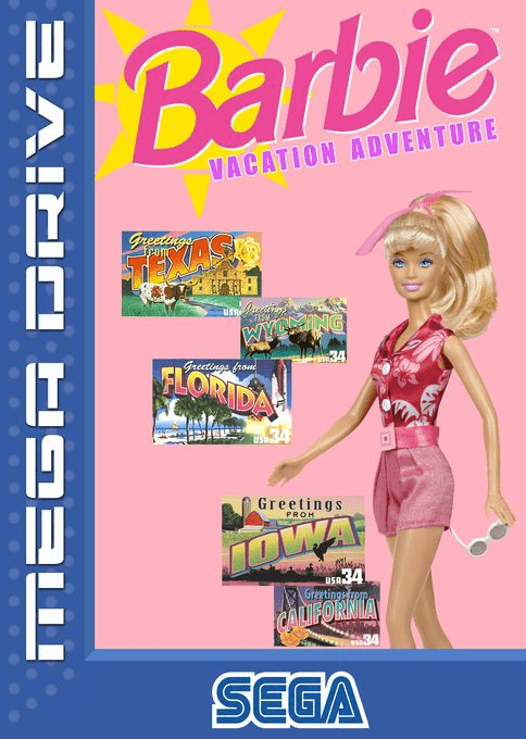 Barbie - Vacation Adventure — box-2D (EU)