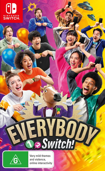 Everybody 1-2-Switch! — box-2D (AU)