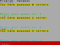 The Spectral Hangman Rides Again — ss (WOR)