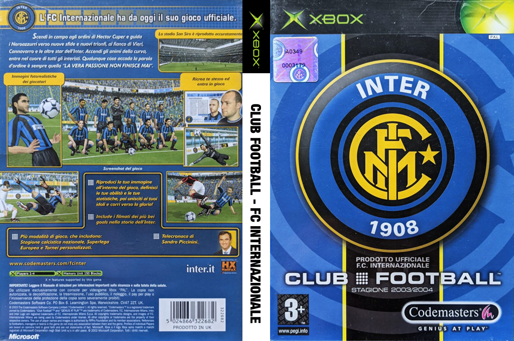 Club Football - FC Internazionale — box-texture (IT)