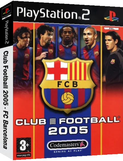Club Football 2005 - FC Barcelona — box-3D (EU)