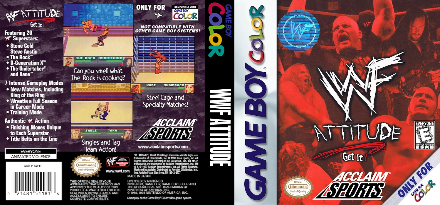 WWF Attitude — box-texture (US)