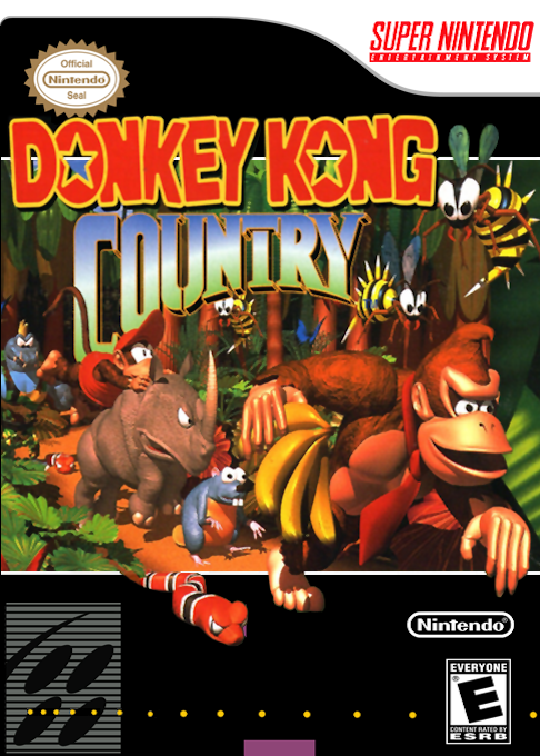 Donkey Kong Country box art