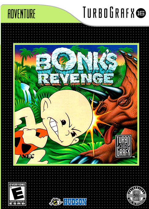 Bonk's Revenge box art