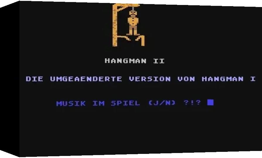 Hangman 2 — box-3D (WOR)