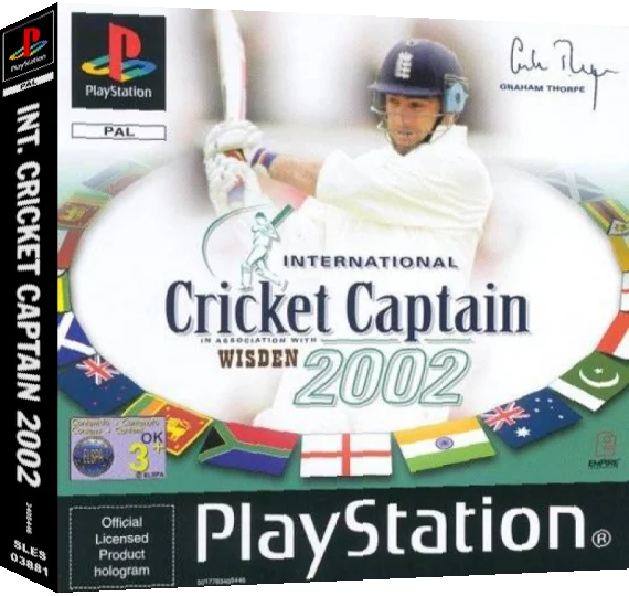 International Cricket Captain 2002 — box-3D (EU)