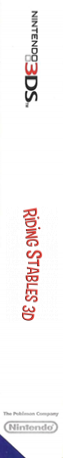Riding Stables 3D - Rivals in the Saddle — box-2D-side (FR)