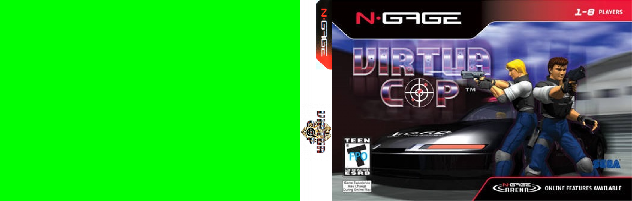 Virtua Cop — box-texture (US)
