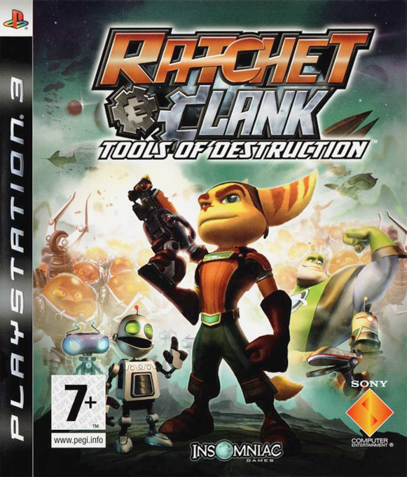 Ratchet & Clank Future - Tools of Destruction — box-2D (GR)