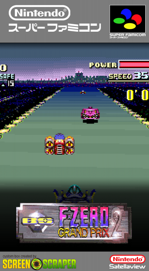 BS F-Zero Grand Prix 2 - Dai-1-shuu — box-2D (SS)