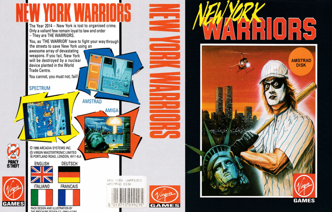 New York Warriors — box-texture (EU)