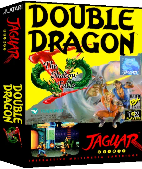 Double Dragon V - The Shadow Falls — box-3D (WOR)