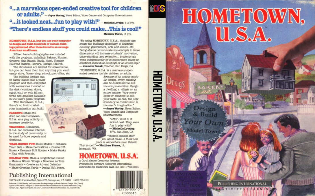 Hometown, Usa — box-texture (US)