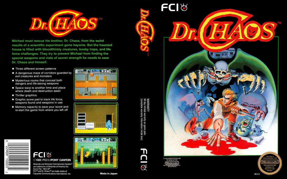 Dr. Chaos — box-texture (US)