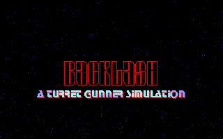 Backlash: A Turret Gunner Simulation box art