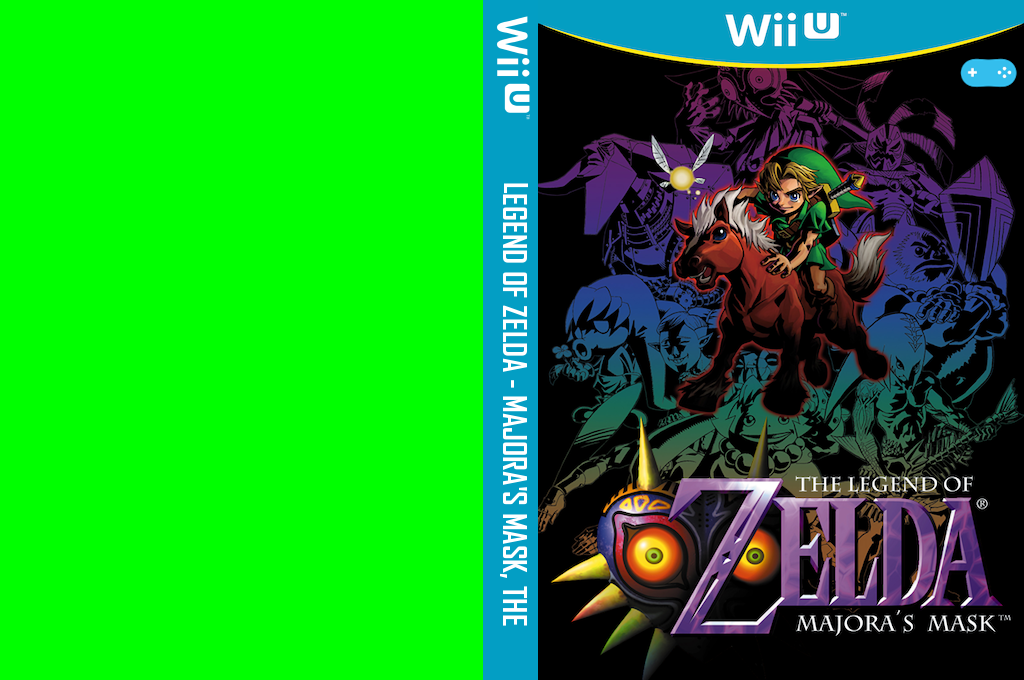 Legend of Zelda - Majora's Mask, The — box-texture (WOR)