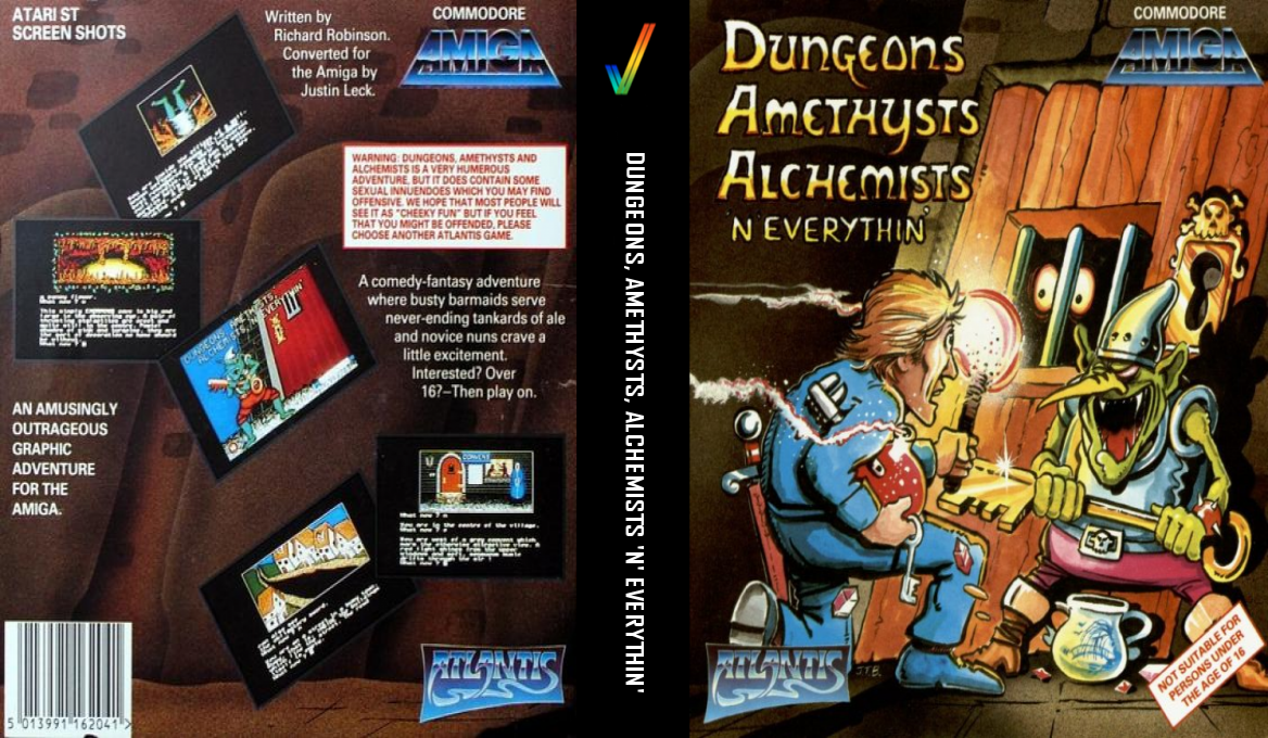 Dungeons, Amethysts, Alchemists 'n' Everythin' — box-texture (EU)
