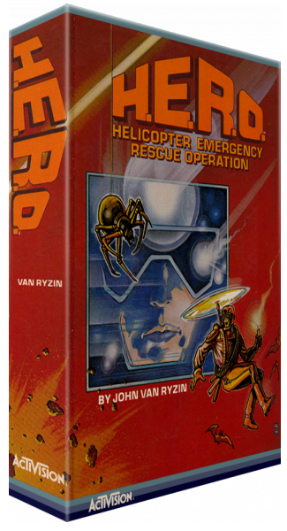 H.E.R.O. - Helicopter Emergency Rescue Operation — box-3D (US)