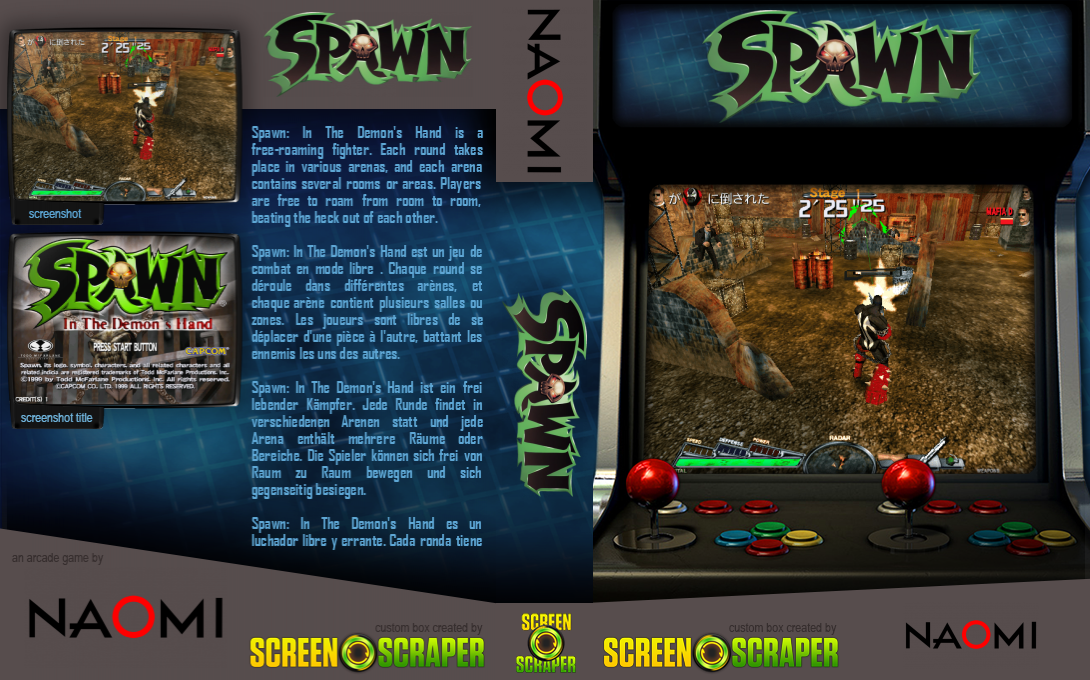 Spawn - In The Demon's Hand — box-texture (SS)