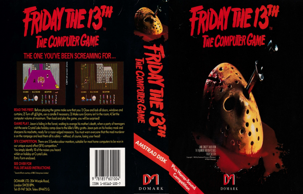 Friday The 13th — box-texture (EU)
