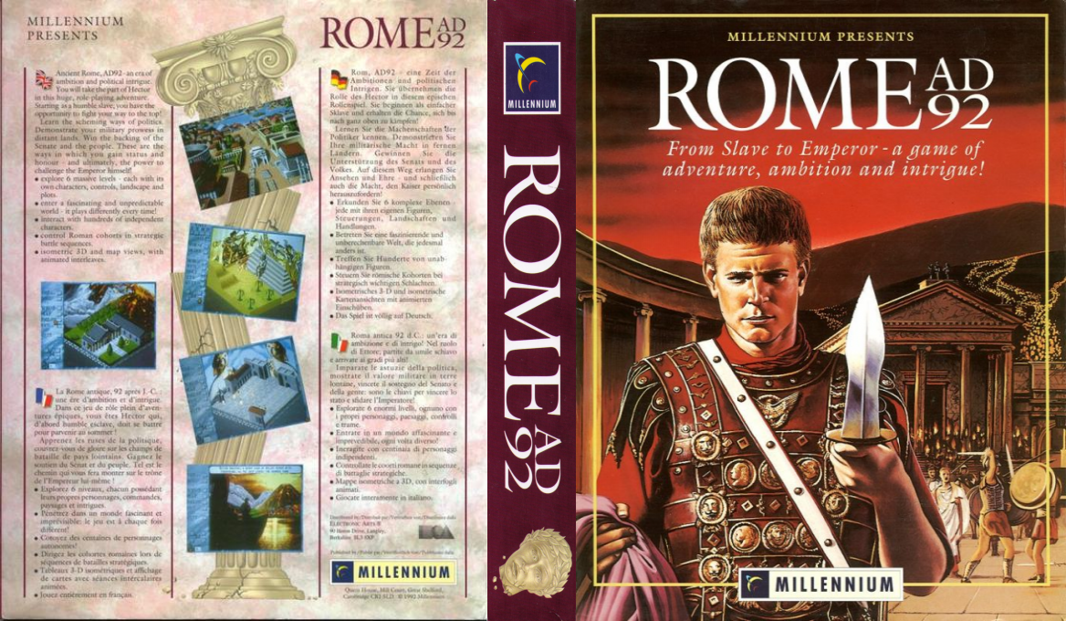 Rome AD 92 - The Pathway to Power — box-texture (EU)
