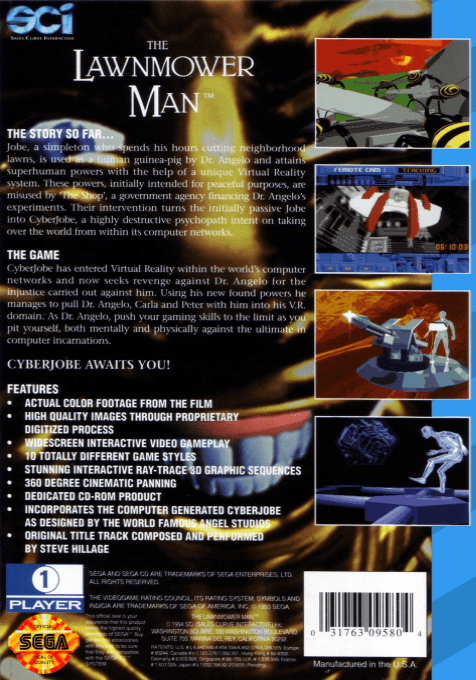Lawnmower Man, The — box-2D-back (US)